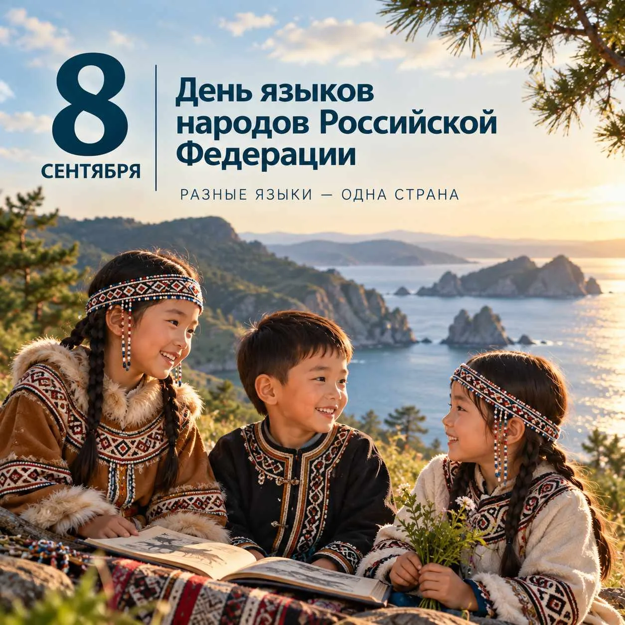 🌞 8 сентября — День языков народов Российской Федерации
