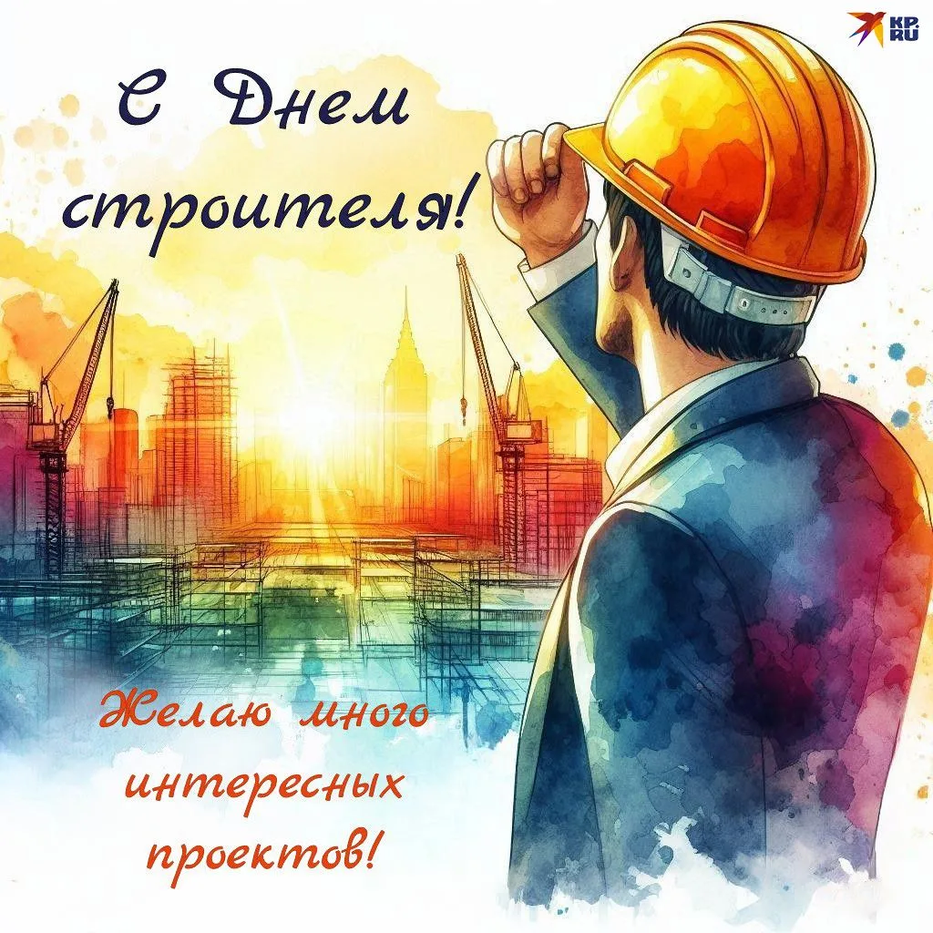 🏗 С Днём строителя, дорогие друзья! 🏗