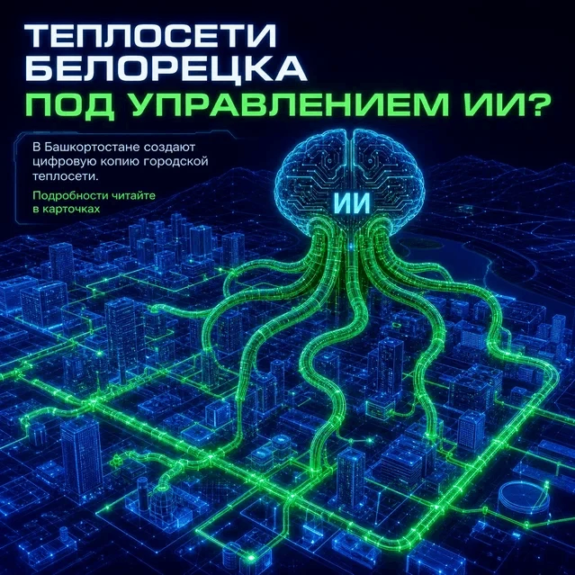 В Башкирии создают цифровой двойник системы теплоснабжения