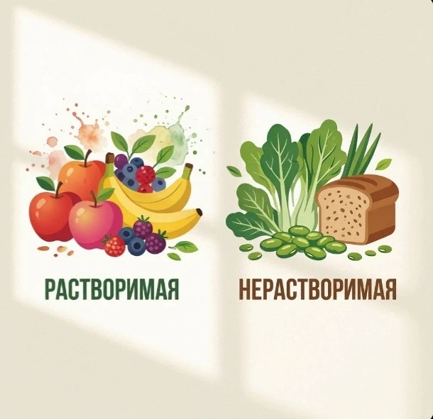 ✅Клетчатка — топливо для тела