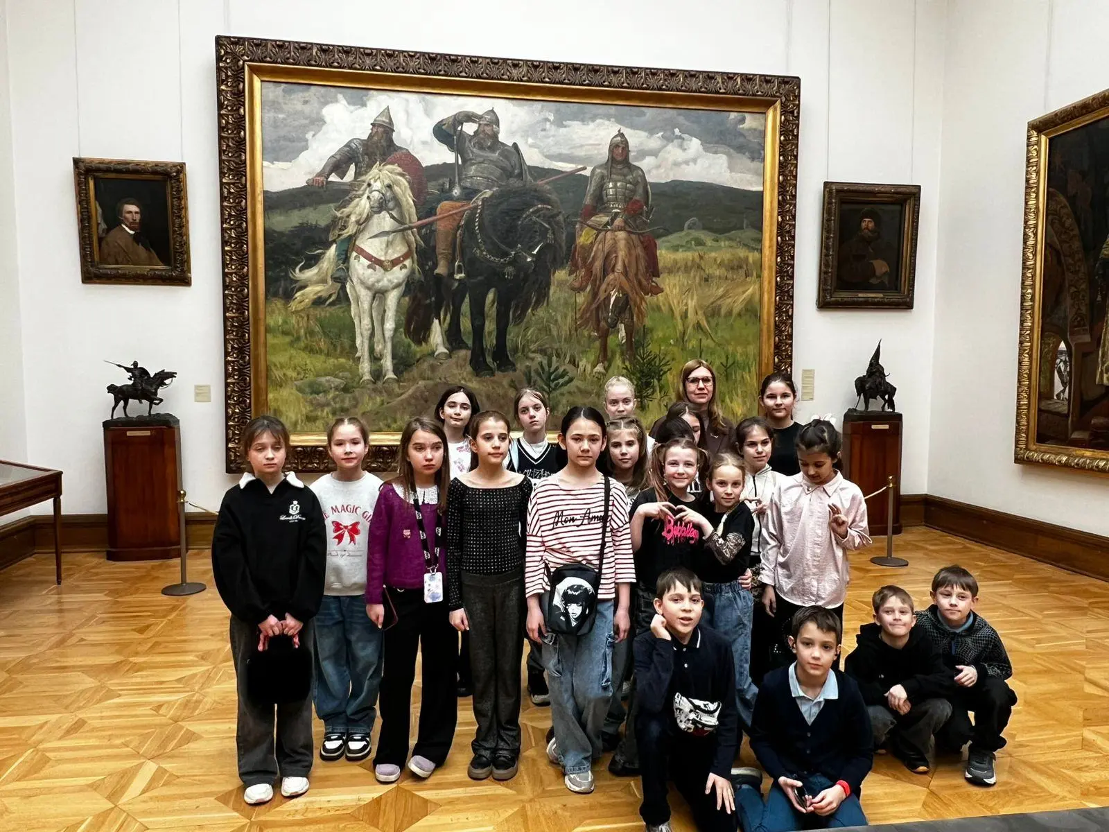 ✨РАСШИРЯЕМ КРУГОЗОР  ⭐Ученики 3 класса и их классный руководитель Зоя Николаевна Газиева с нетерпени