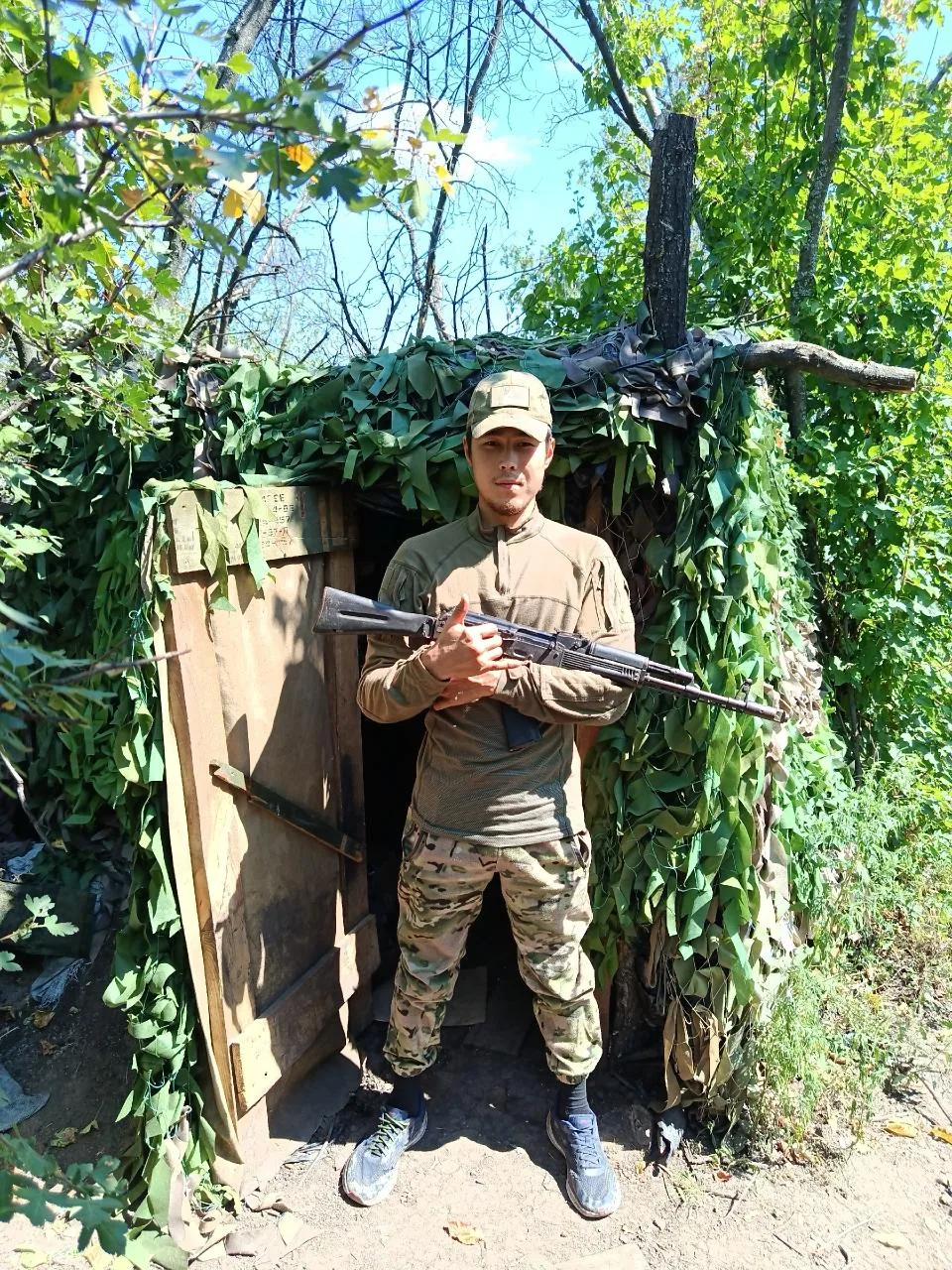 Боец из Сибири передает привет землякам 🔥