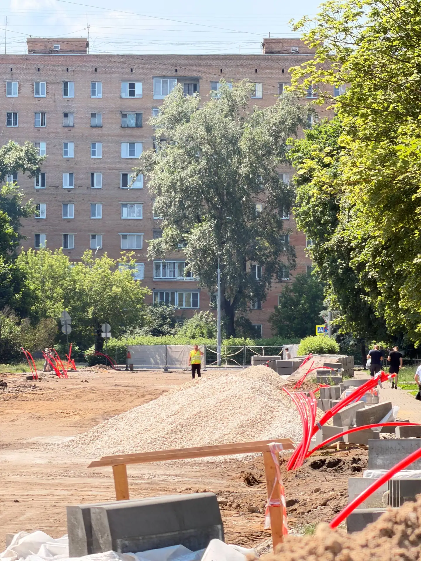 Центр Орехово-Зуева сейчас больше напоминает стройплощадку, но уже осенью его будет не ...