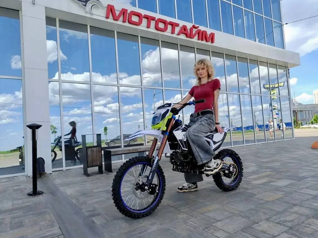 🔥 Поздравляем юную леди с покупкой MXH 150 RAPT Black!