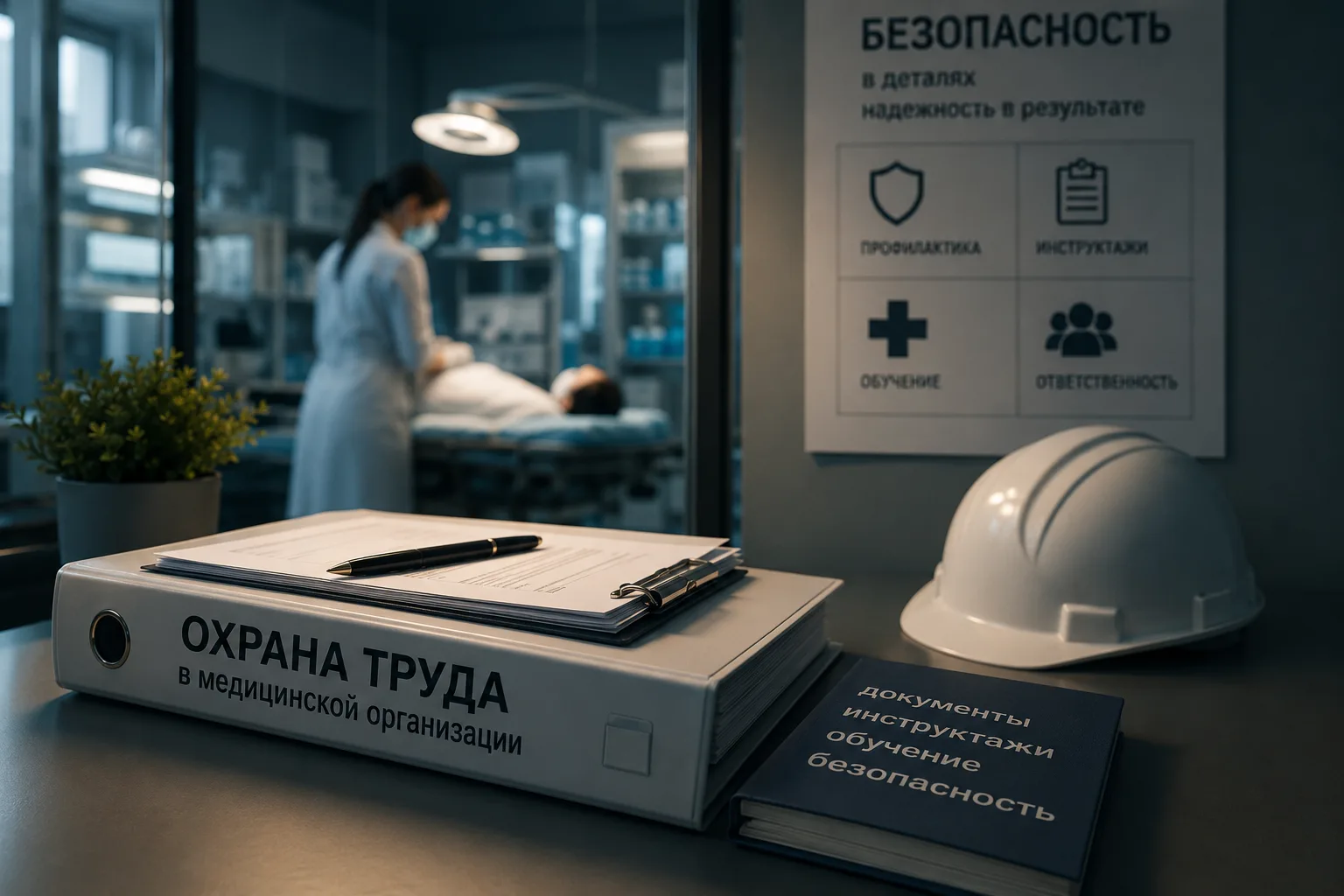 Охрана труда в клинике — это не “журнал для кадровика”.