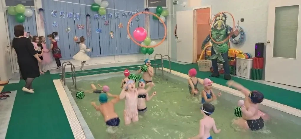 День Нептуна в детском саду: водные приключения для старших и подготовительных групп!  🌊 В нашем дош