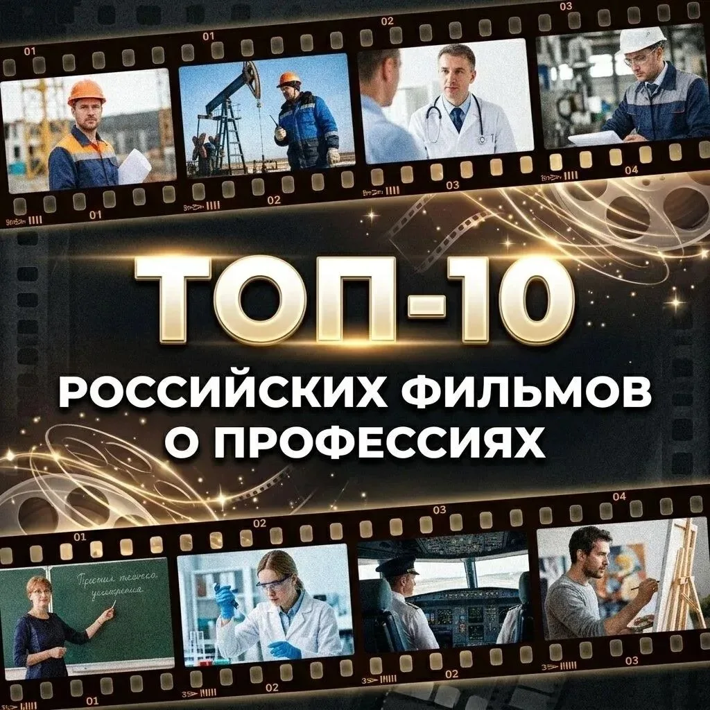 👍 Мы составили ТОП-10 российских фильмов, которые помогают взглянуть на разные профессии изнутри - 