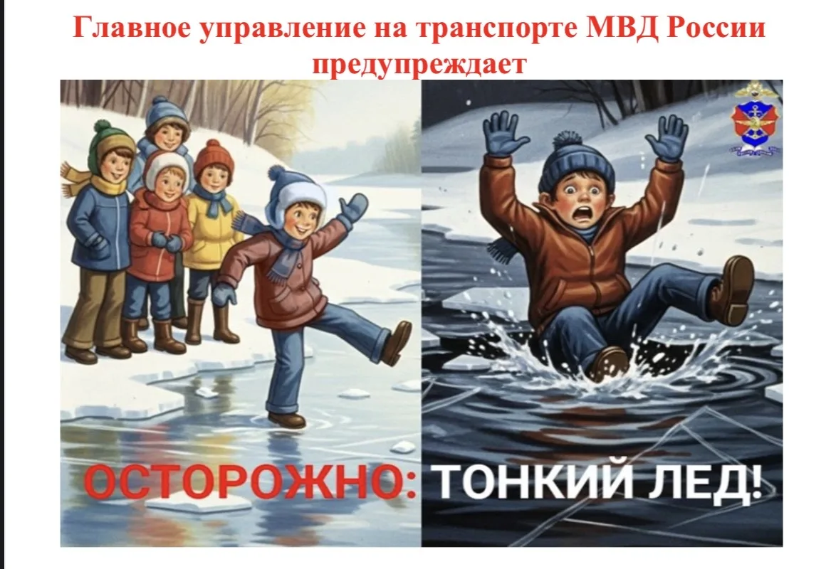 ⚠️ ВНИМАНИЕ: ТОНКИЙ ЛЁД И ПАВОДОК! ⚠️  На календаре весна, а это значит — лёд на водоёмах становится