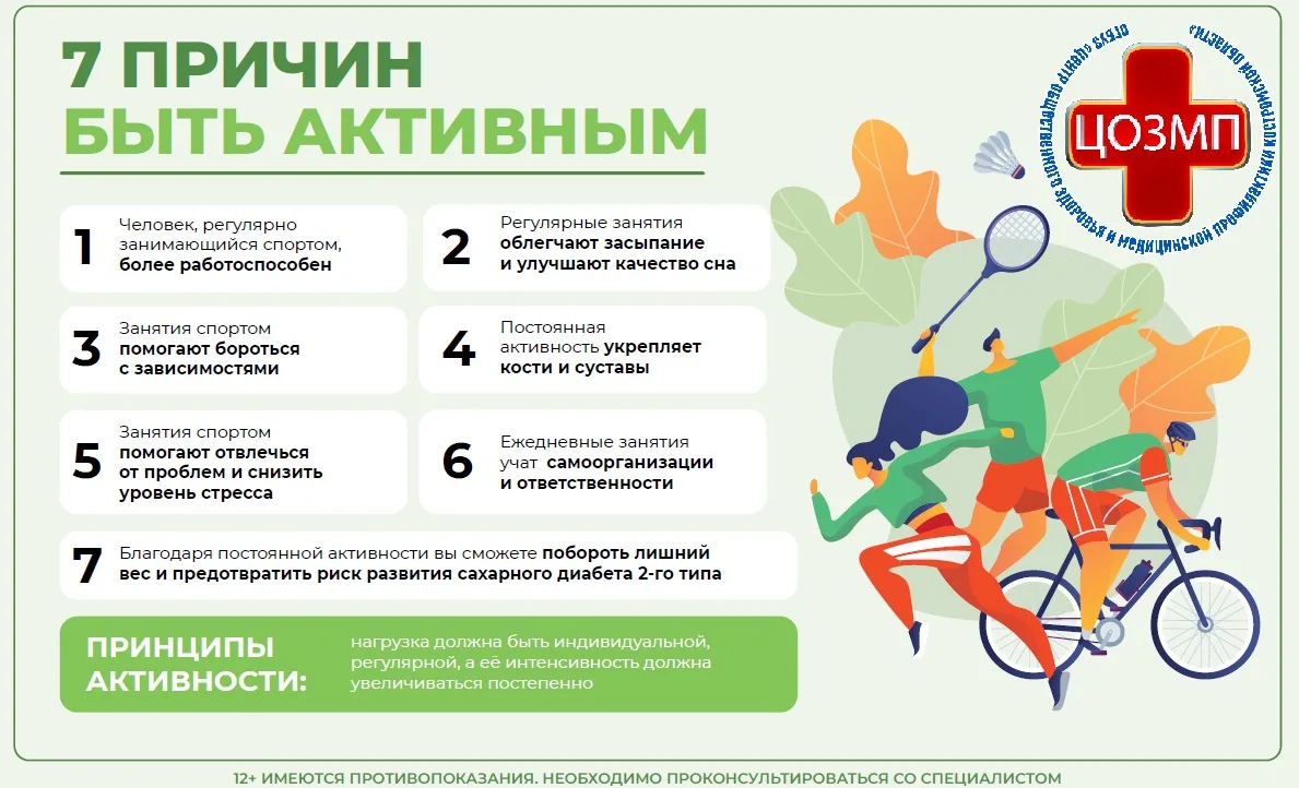 🔖Неделя популяризации активных видов спорта с 24 по 30 августа
