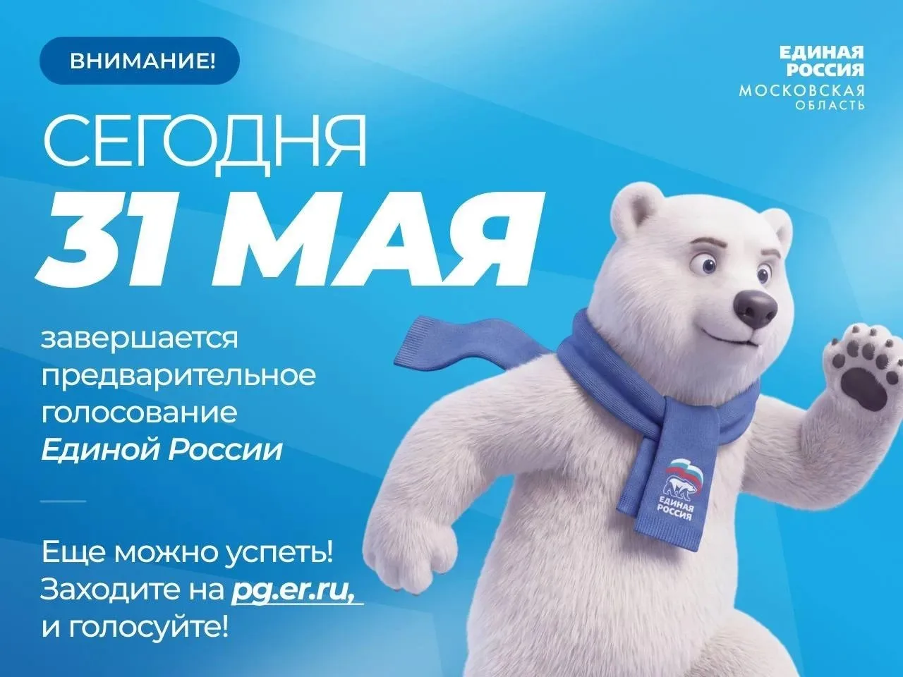 Меньше часа остается до завершения предварительного голосования партии «Единая Россия».