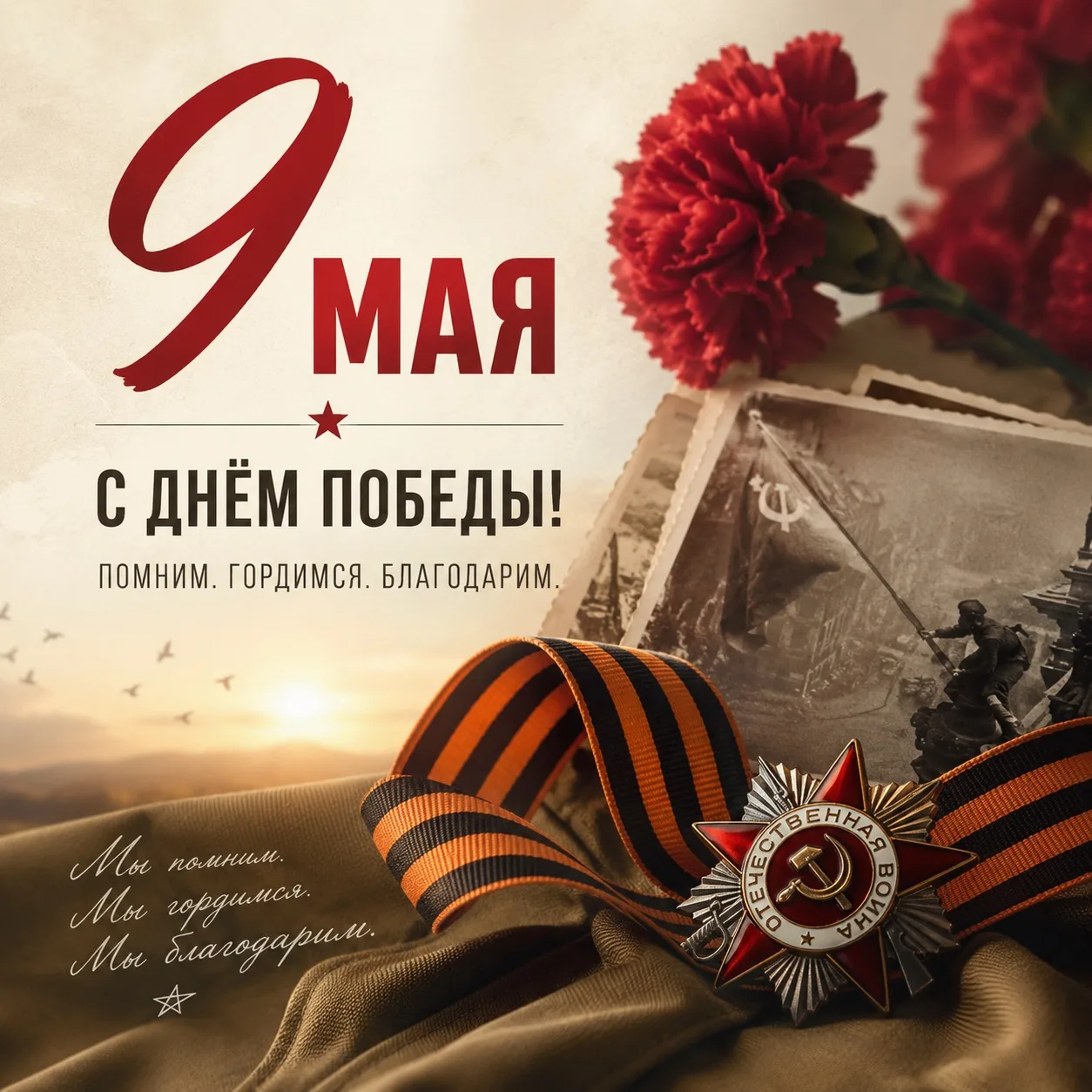 С Днём Великой Победы!