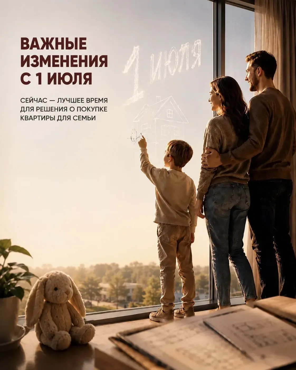 ⚠️ Семейная ипотека может измениться уже с 1 июля.

Сейчас всё больше обсуждается возможная корректи