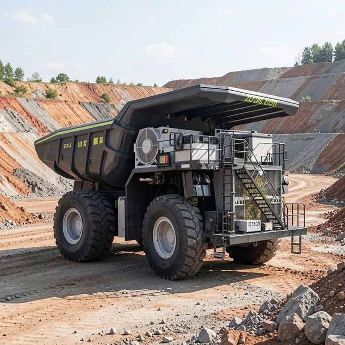 📍Zoomlion представил гибридный самосвал ZTE520

❗Это 520-тонный гигант грузоподъемностью 300 тонн, 