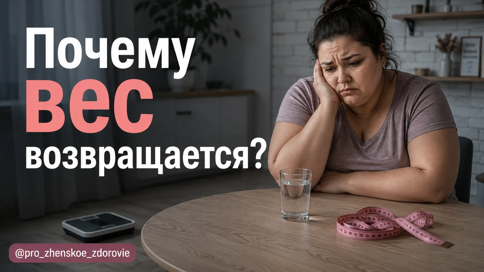 Почему вес возвращается?