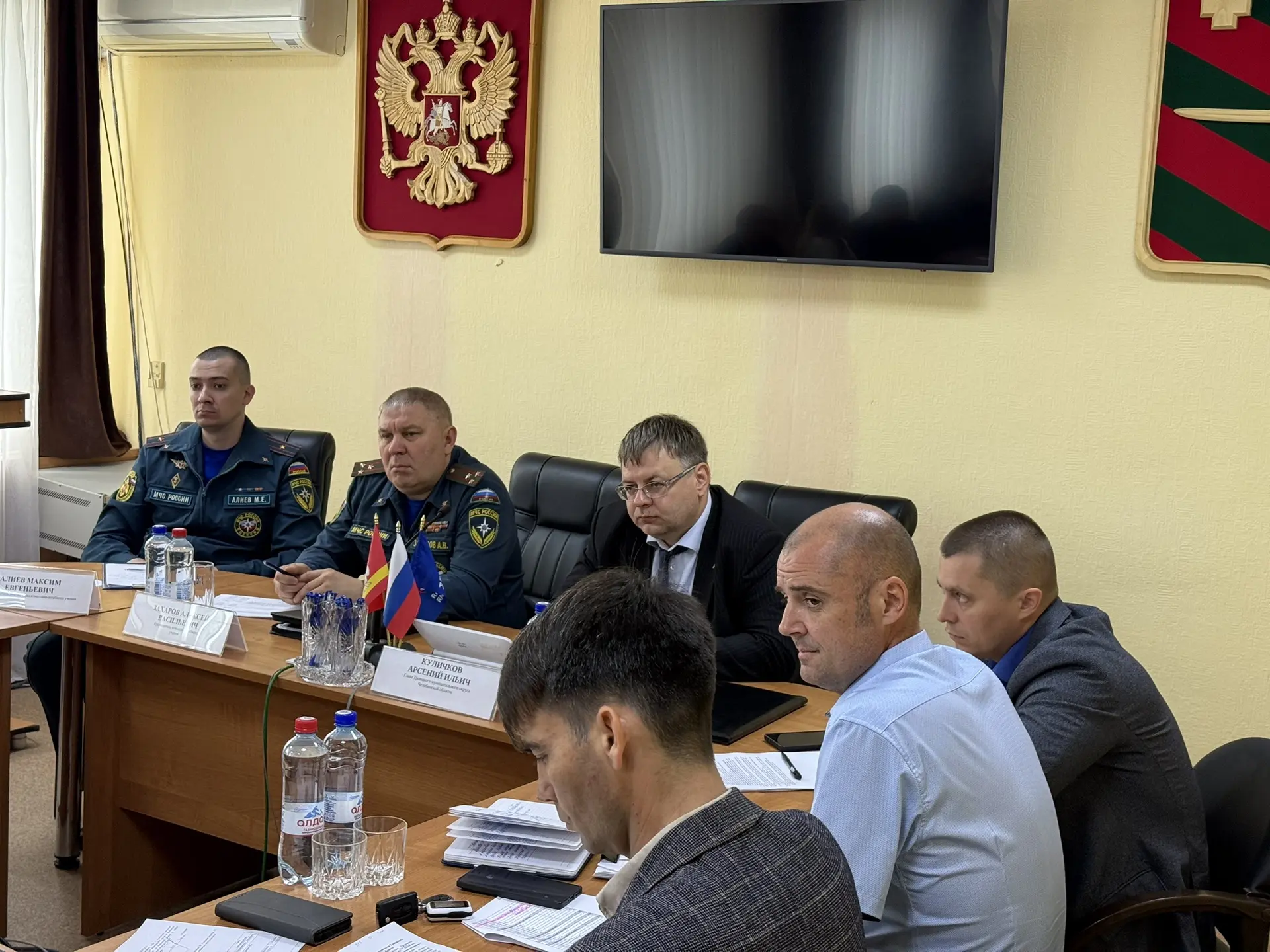 В Троицком округе прошли командно‑штабные учения 🧑‍🚒