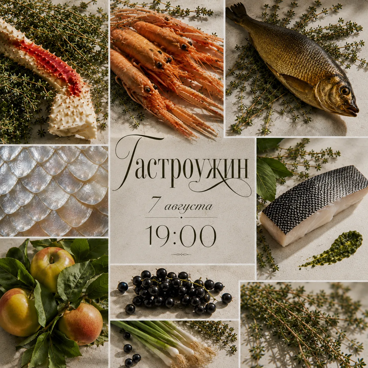 🌊⚓️ ГАСТРОУЖИН «ФАРВАТЕР»