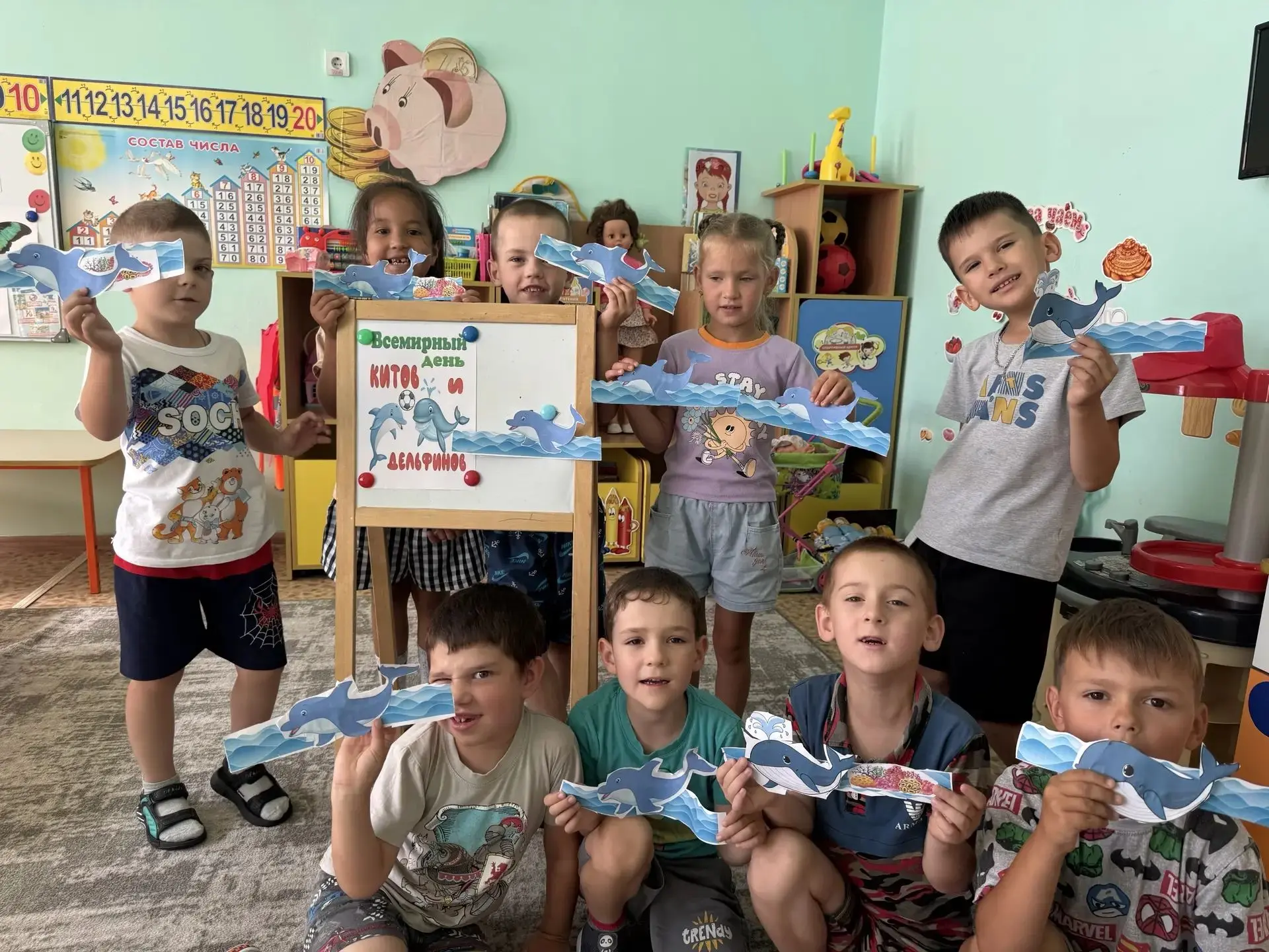 23 июля — Всемирный день китов и дельфинов 🐳🐬
В рамках Всемирного дня китов и дельфинов ребята вып