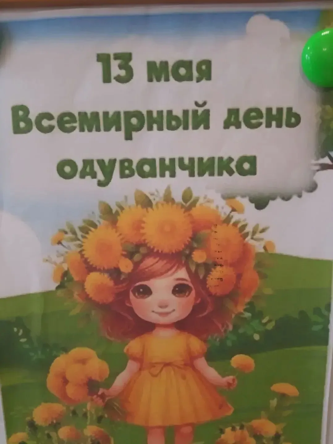 13 мая весь мир отмечает День одуванчика. Этот яркий майский цветок – настоящий символ ...
