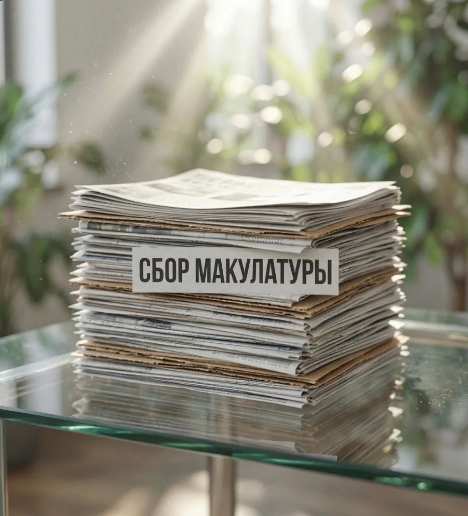 🌳 «СДАЙ МАКУЛАТУРУ — СПАСИ ДЕРЕВО»! 🌳