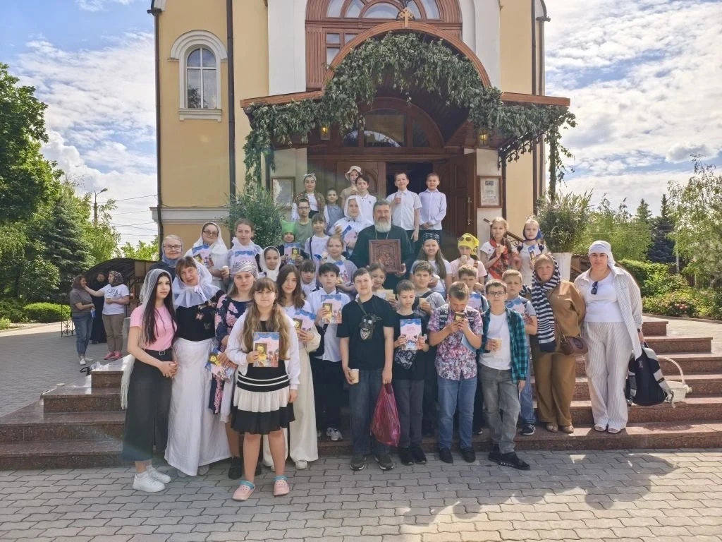 Сегодня ребята нашей детской досуговой площадки ГБОУ "ШКОЛА № 72 Г. О. ДОНЕЦК" посетили...