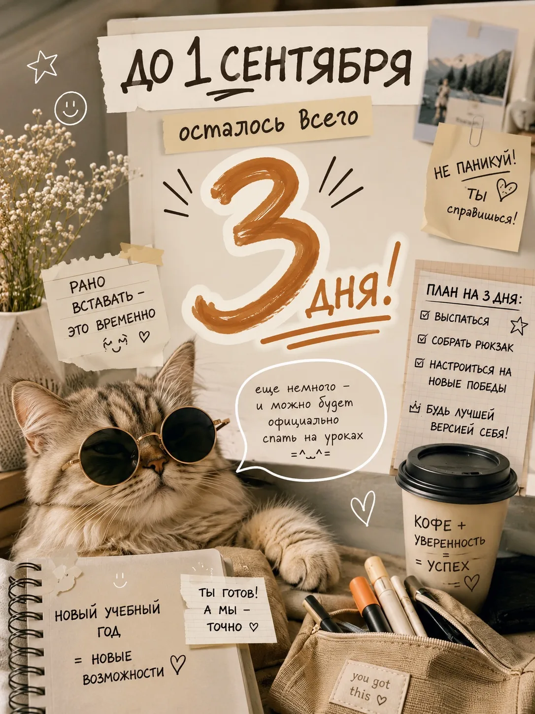 ⏳До 1 сентября - 3 дня!