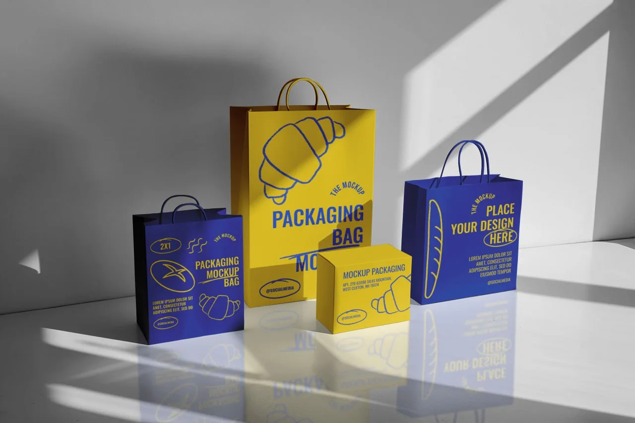 Paper Bag Mockups