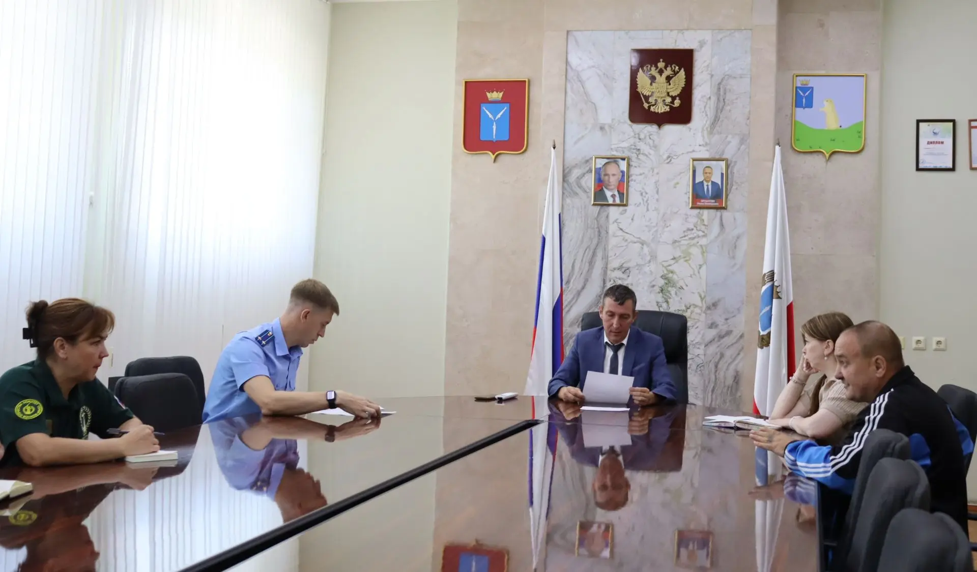В Шиханах прошёл приём для участников СВО и их семей