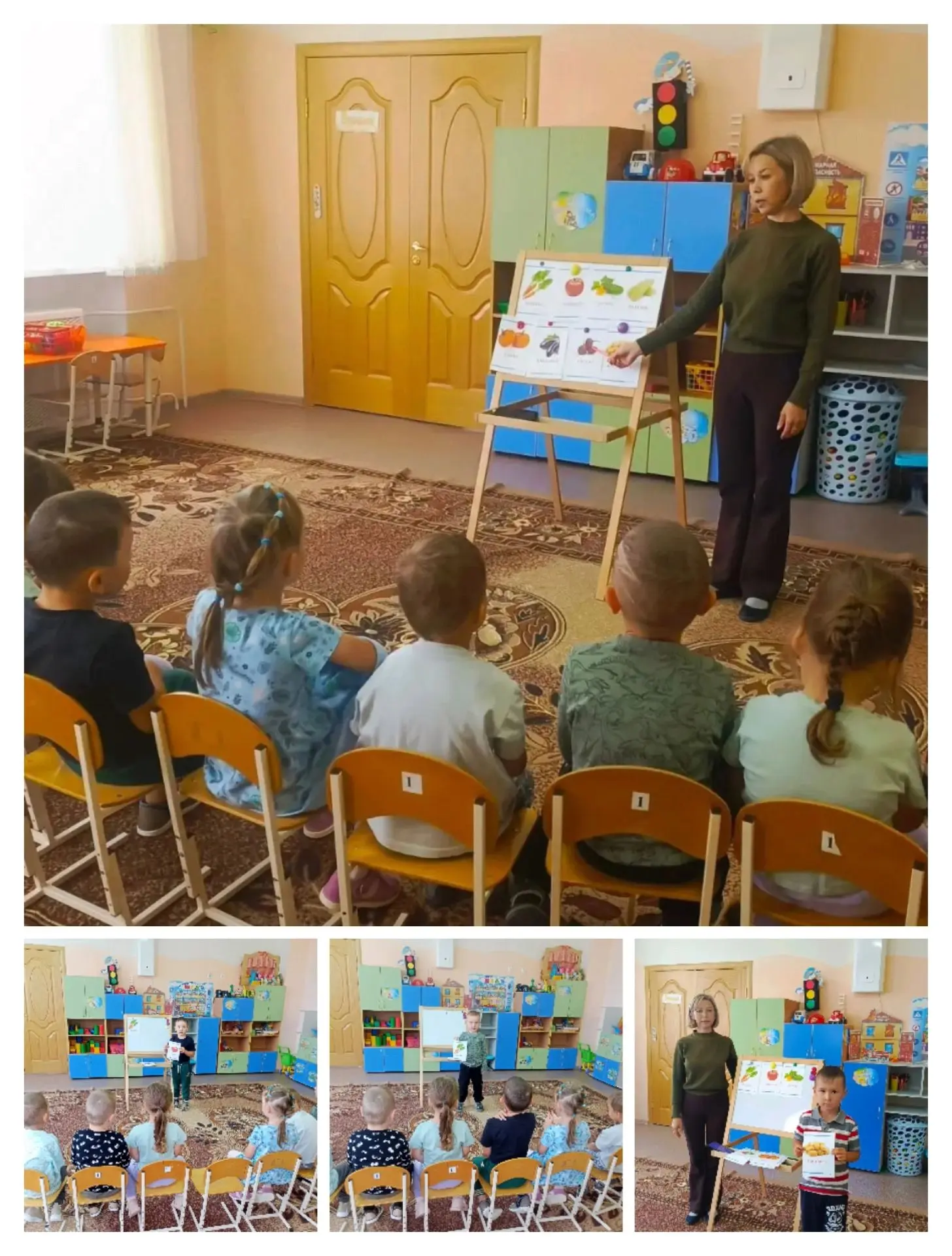 🫜Сегодня в группе "Лунтик" прошёл тематический день "День овощей - наших друзей".