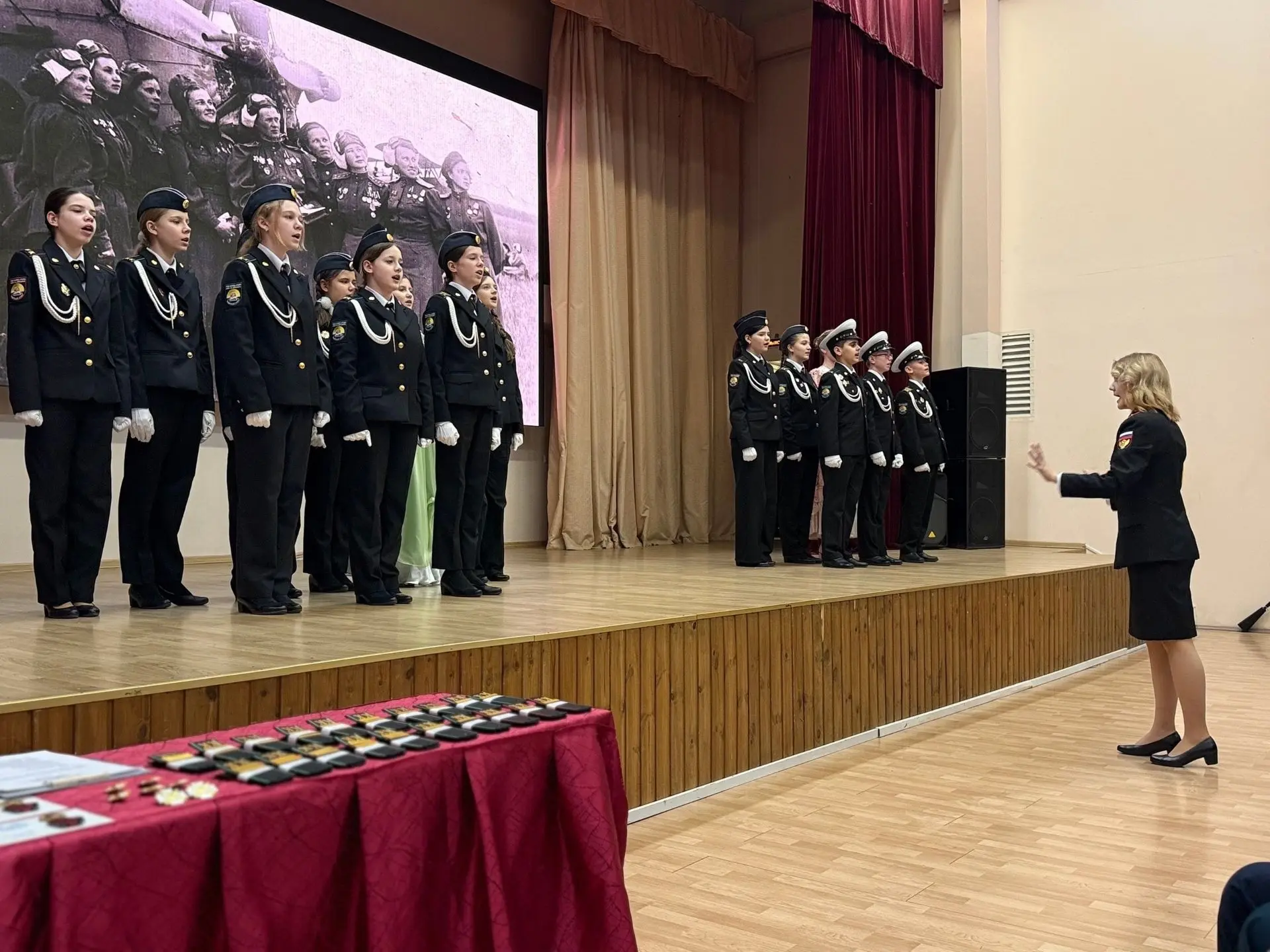 🇷🇺Торжественная церемония награждения кадет и праздничный концерт «Служу Отечеству», 25 февраля прош