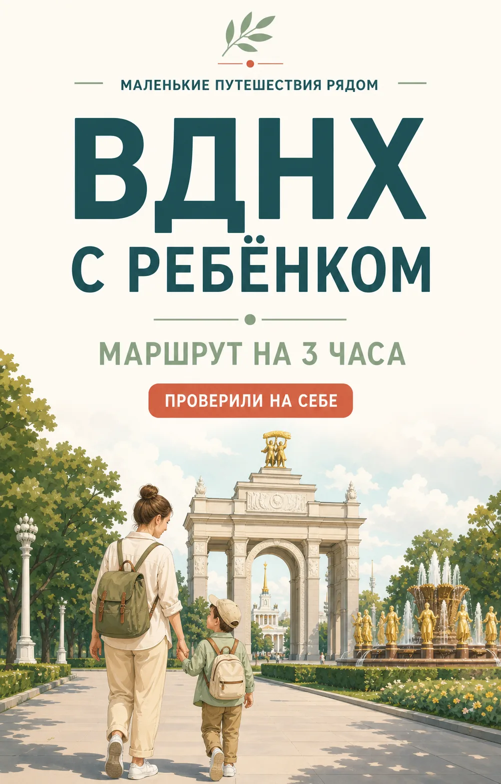 📍 Проверили на себе: ВДНХ с ребёнком — как провести 3 часа и не устать