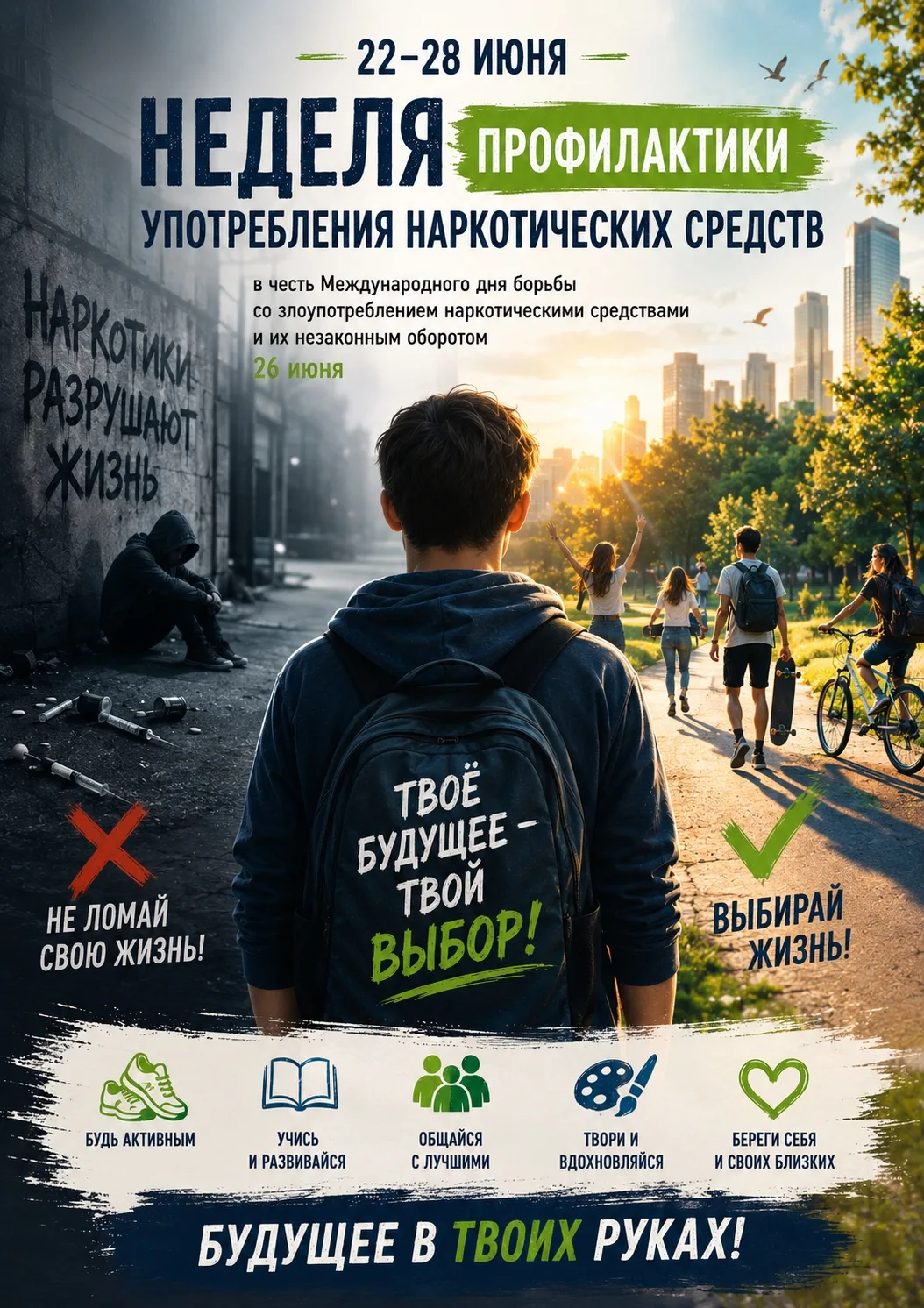Твоё будущее – твой выбор. Без компромиссов.