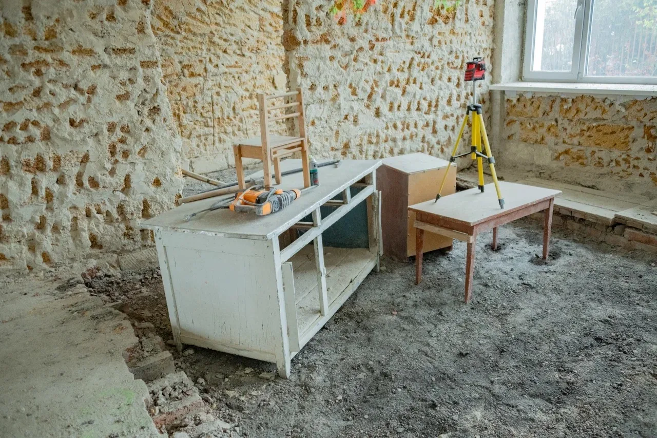 В детском саду №103 в селе Полюшко завершили демонтаж