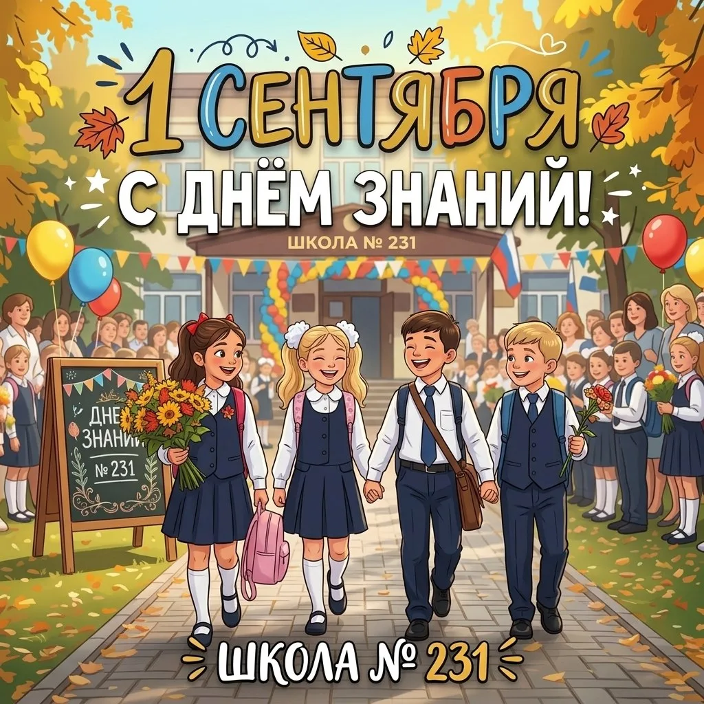 🎉 С Днём знаний!