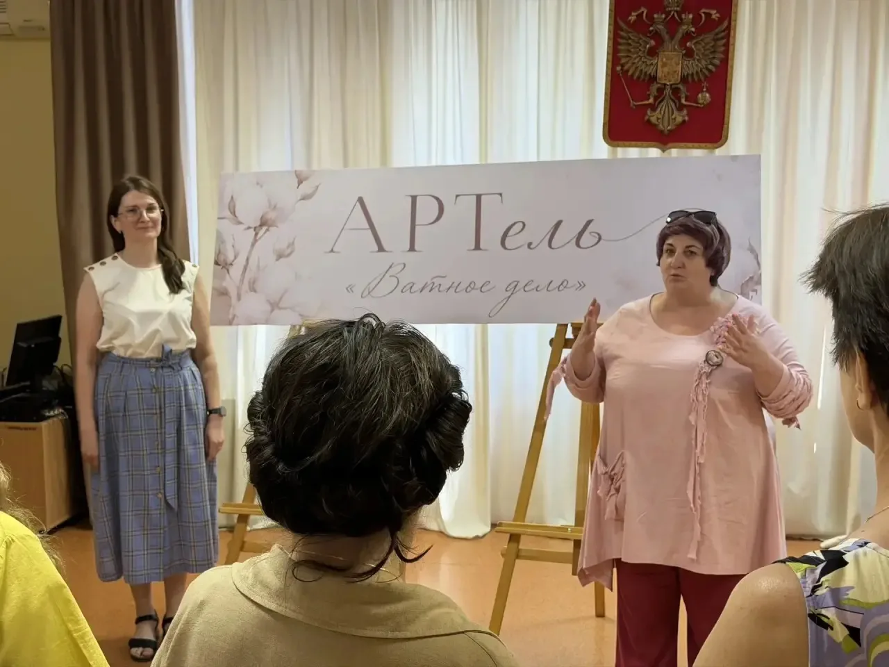 ✔️ В городе Валуйки состоялось открытие АРТели «Ватное дело»! 

🙌 Оборудованное в Центре культурног