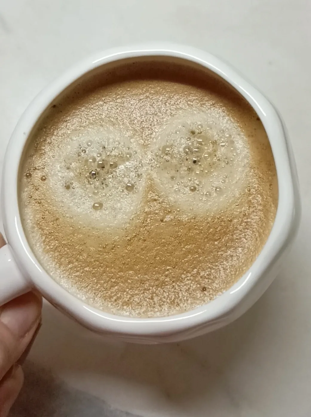 Когда кофе тебе улыбается 🤗😉
