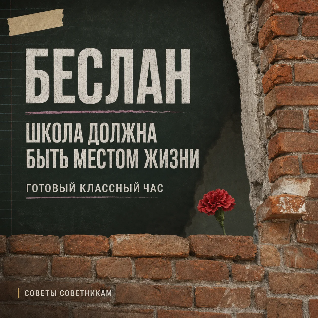 🕯 «Школа должна быть местом жизни»