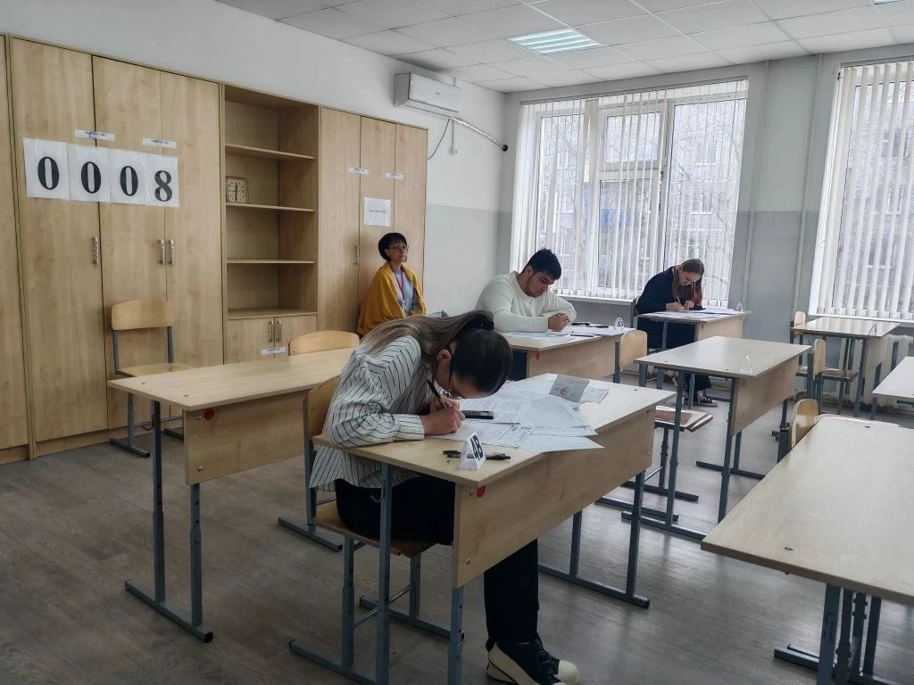 Белореченские школьники потренировались в сдаче предметов единого госэкзамена. 4 марта в МБОУ СОШ 5 