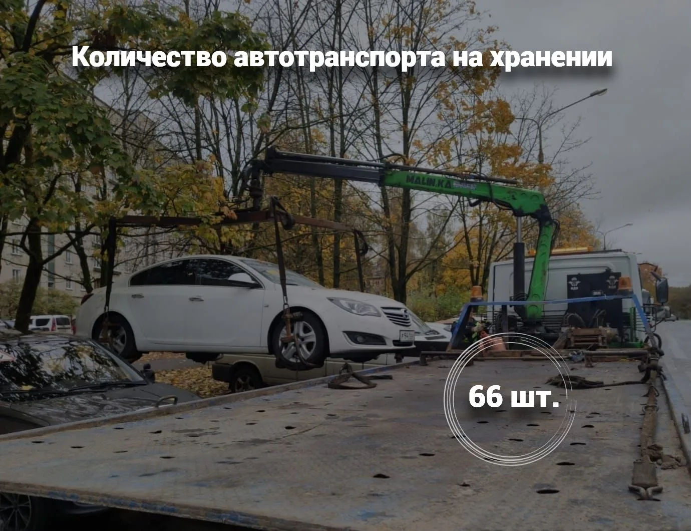 Отчет о проделанной работе службы по эвакуации транспорта 25.05.2026 - 29.05.2026 г.