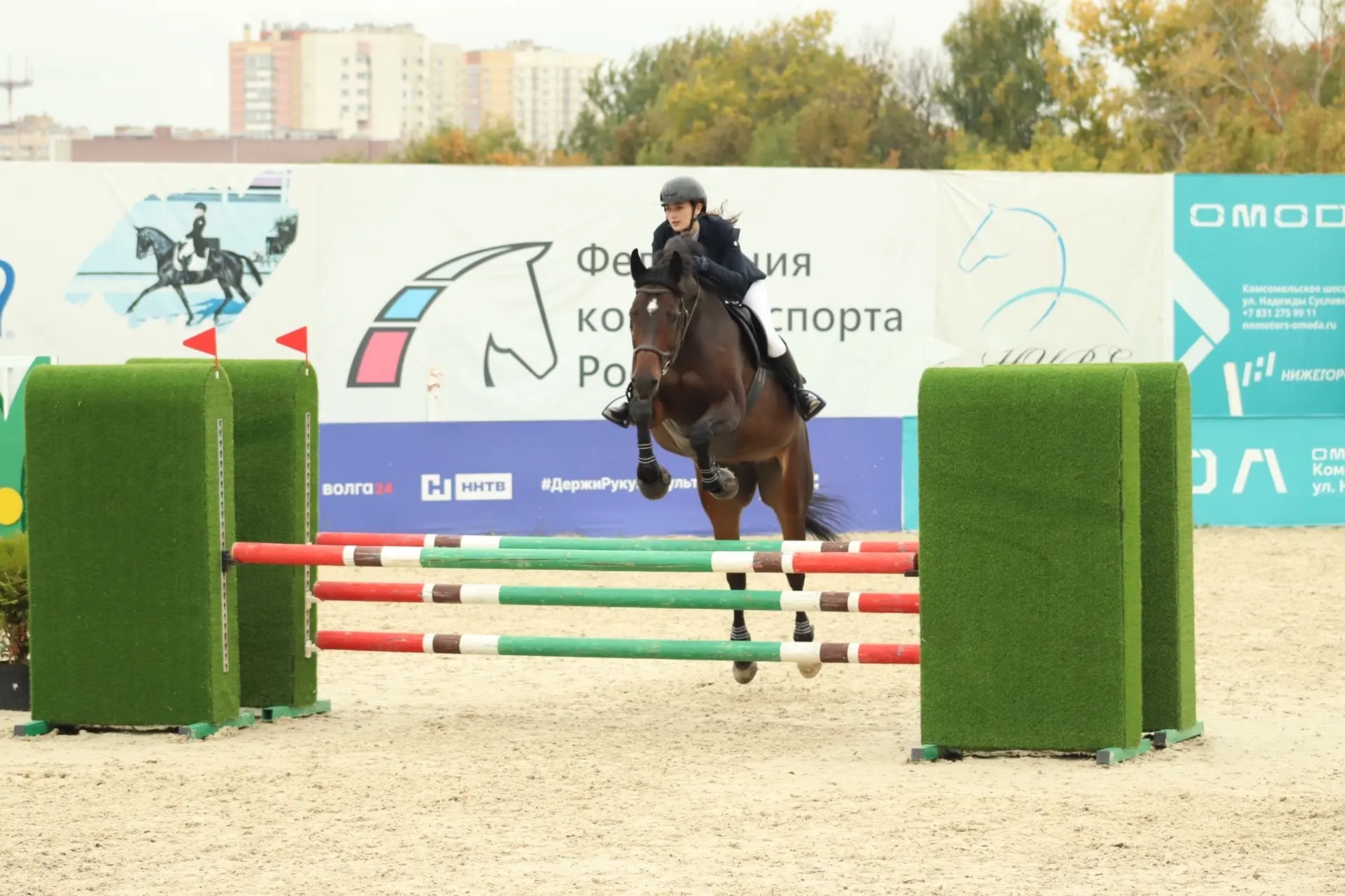 КОНКУР 🐎🐎🐎

В минувшие выходные на базе «КСК Пассаж» в Нижнем Новгороде состоялись соревнования «