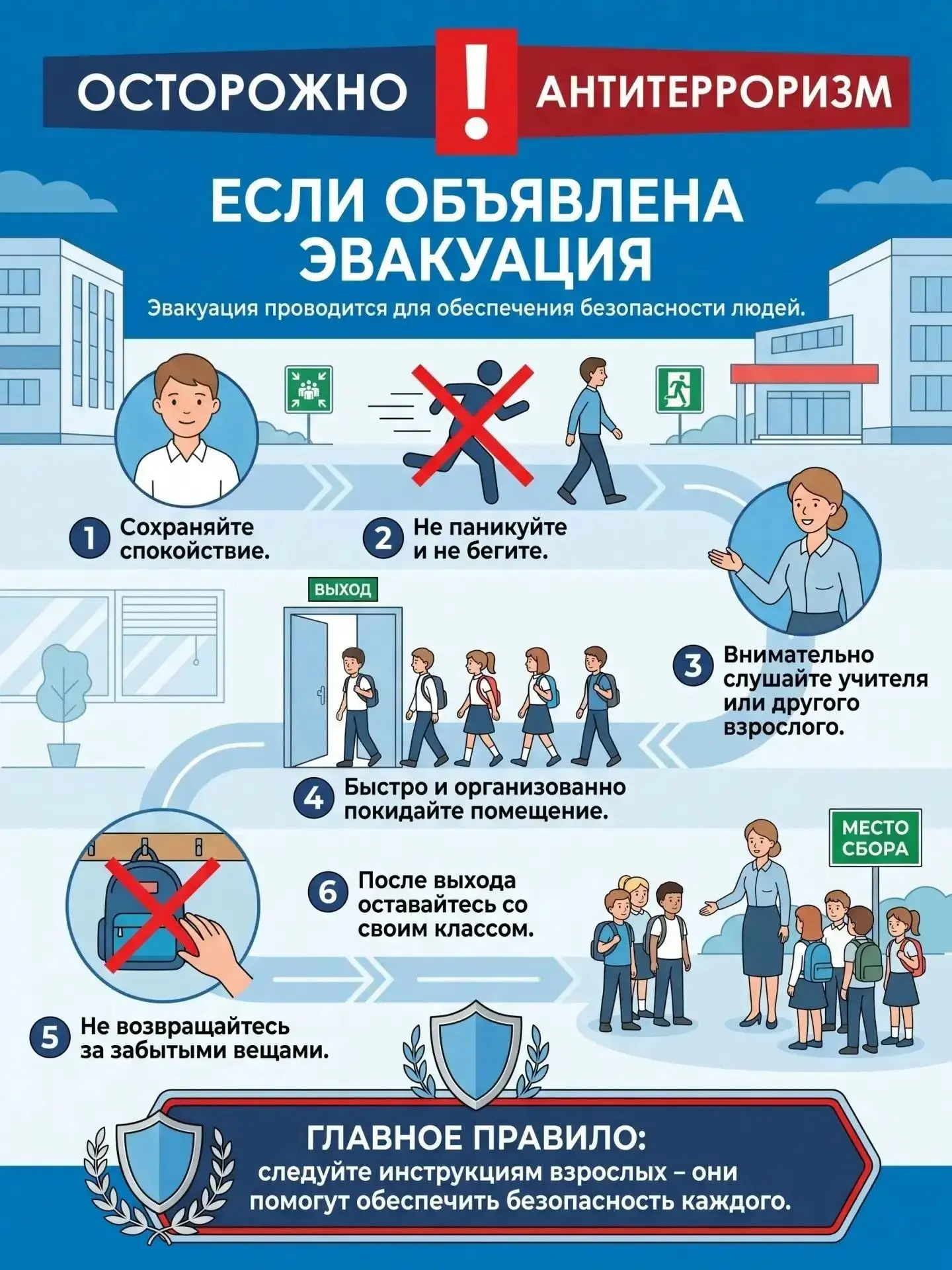 Предлагаем Вашему вниманию  информационные листы на тему «Антитерроризм», которые помог...