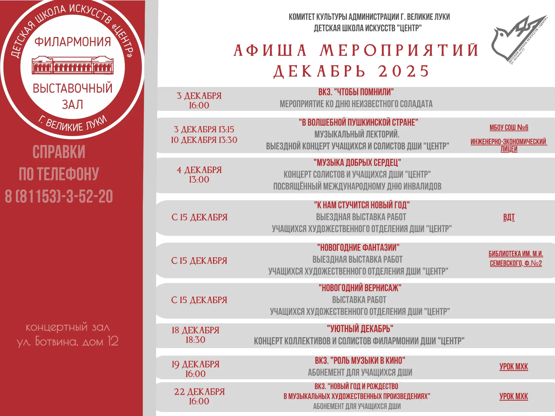 Медиа публикации