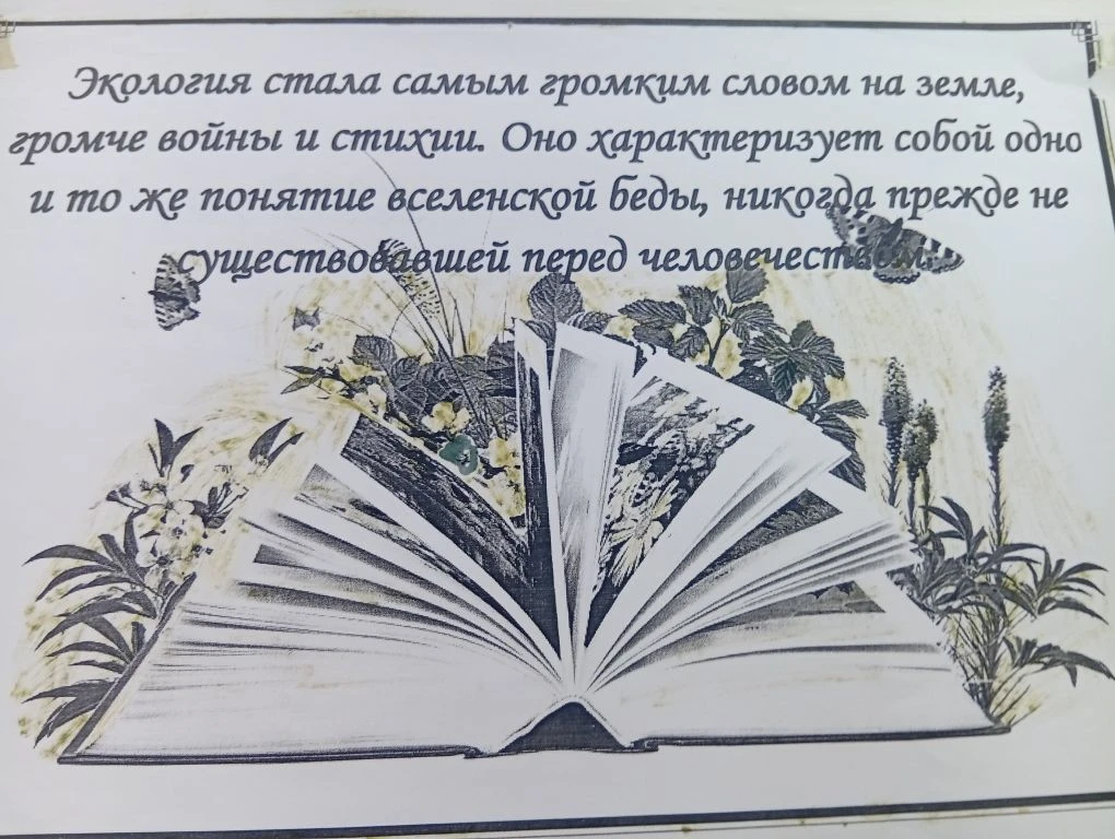 В Мухольской сельской библиотеке прошёл экологический час"Мой друг- природа".         В России 5 июн