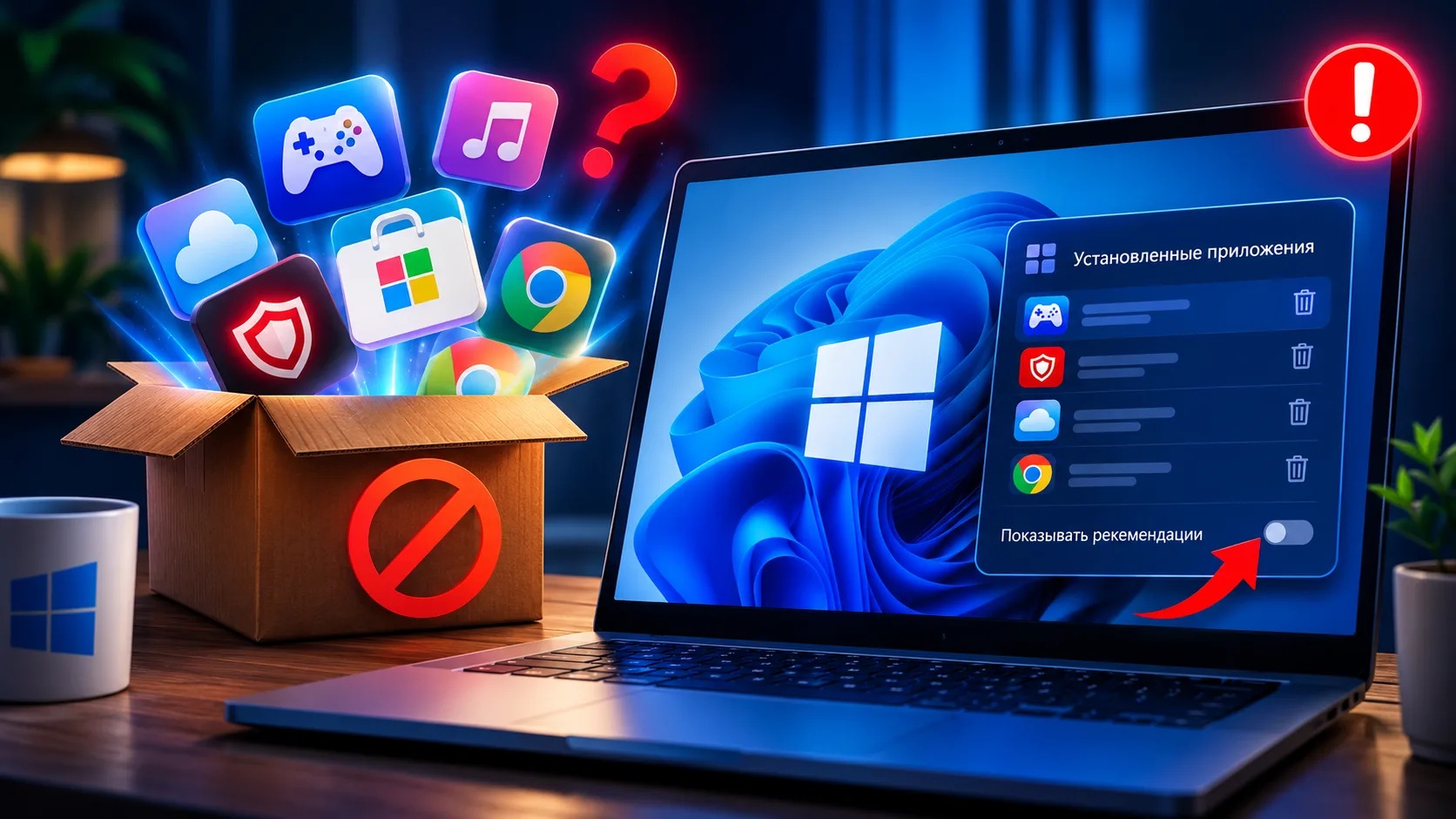😳 WINDOWS УСТАНОВИЛА ПРОГРАММУ, КОТОРУЮ ВЫ НЕ ПРОСИЛИ ? ВОТ КТО ЭТО ДЕЛАЕТ