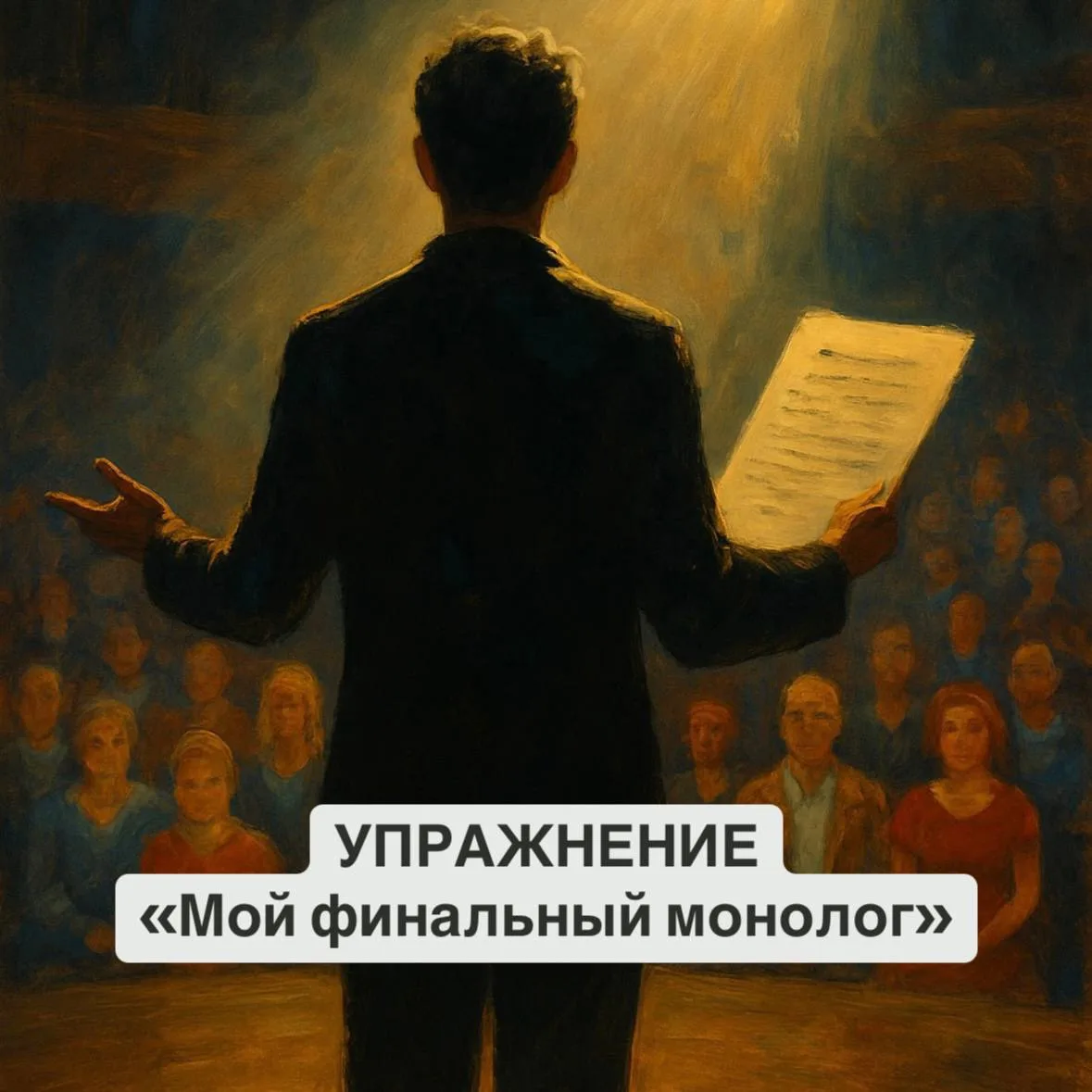 💬 Упражнение «Мой финальный монолог»