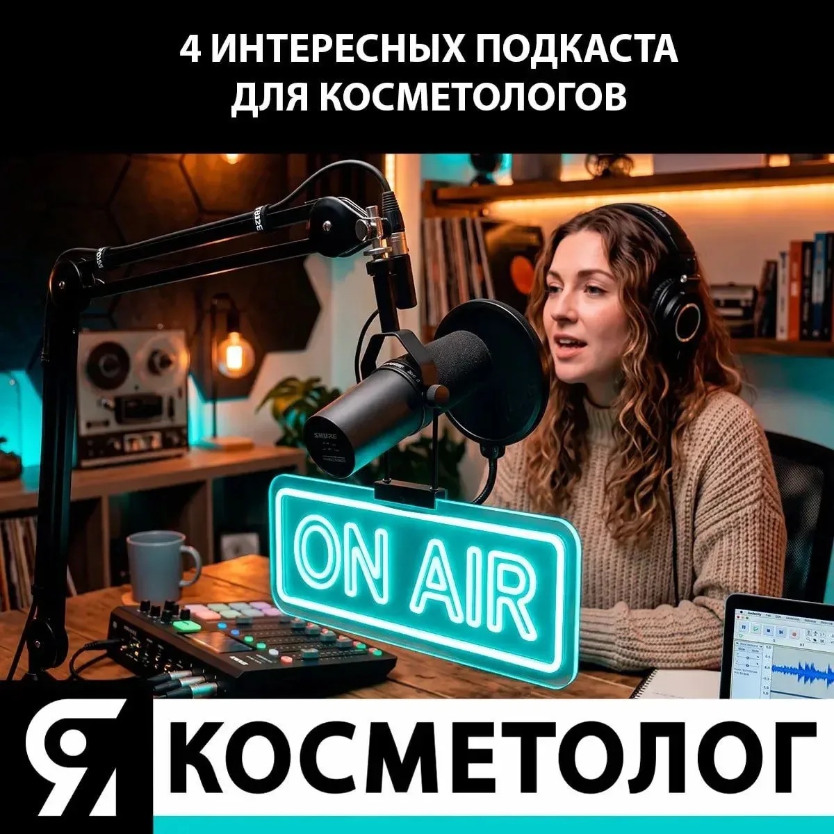 Подготовили для вас подборку подкастов о косметологии!