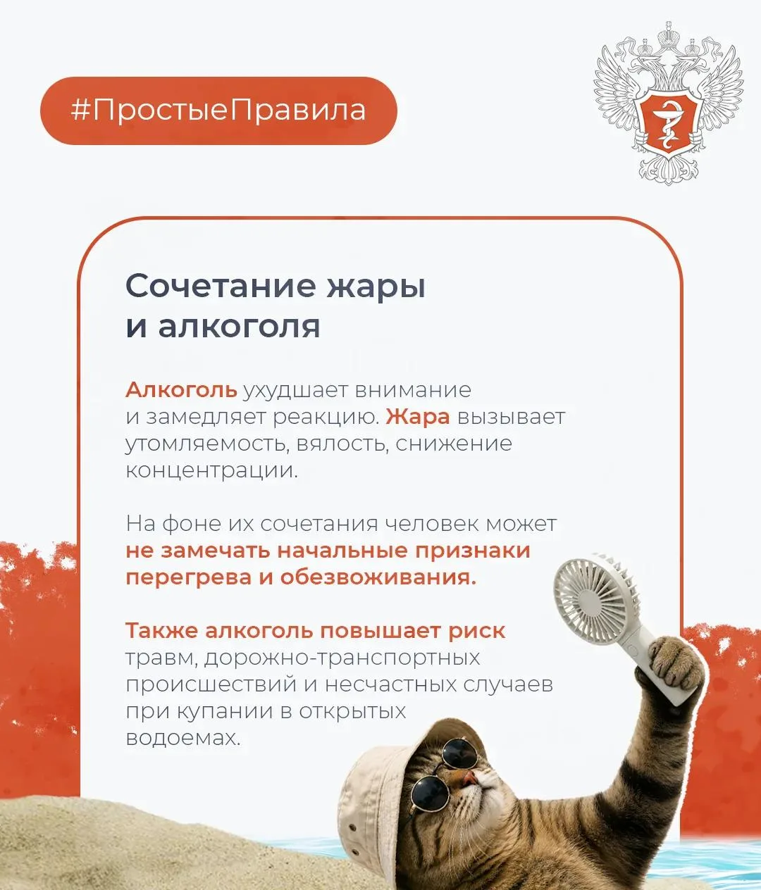 ☀️ #ПростыеПравила: Чем опасен алкоголь в жару?

Об этом рассказала руководитель клиники предиктивно
