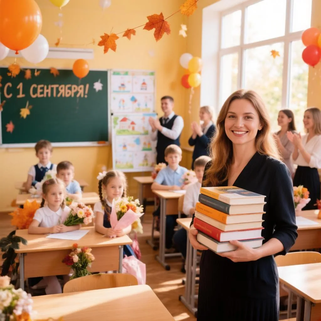 📚 Дорогие друзья! Сегодня особенный день для всех нас. Мы поздравляем наших школьников...