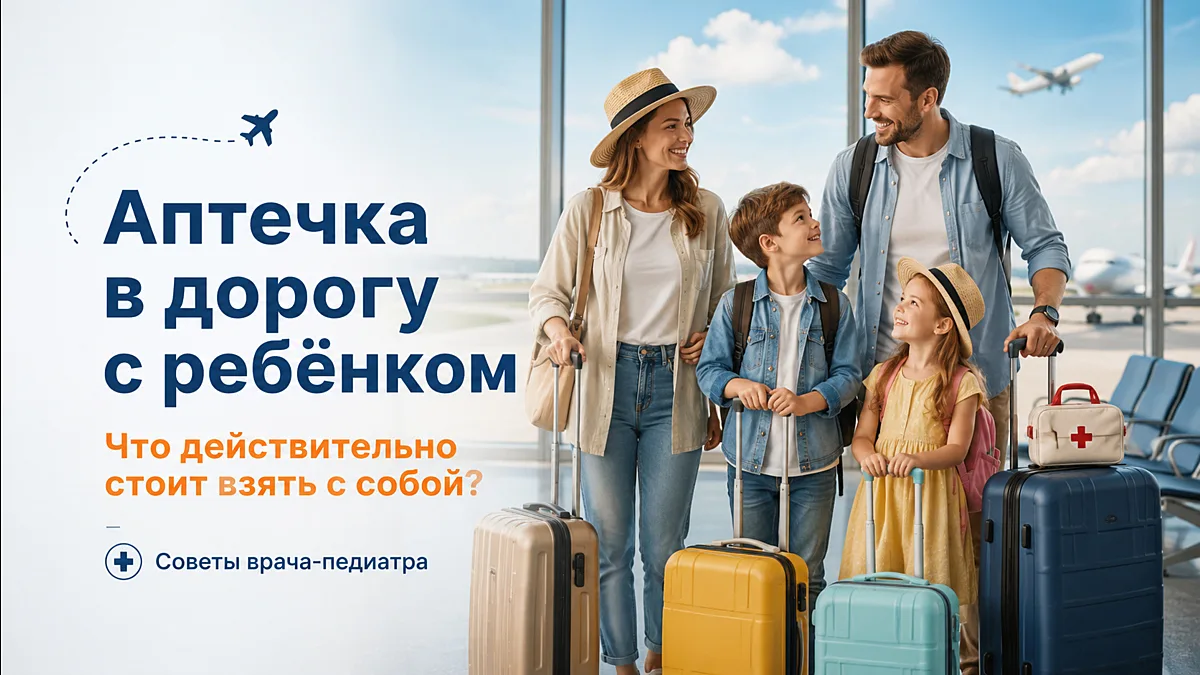 «Что обязательно положить в детскую аптечку?» — вопрос, который способен вызвать головн...