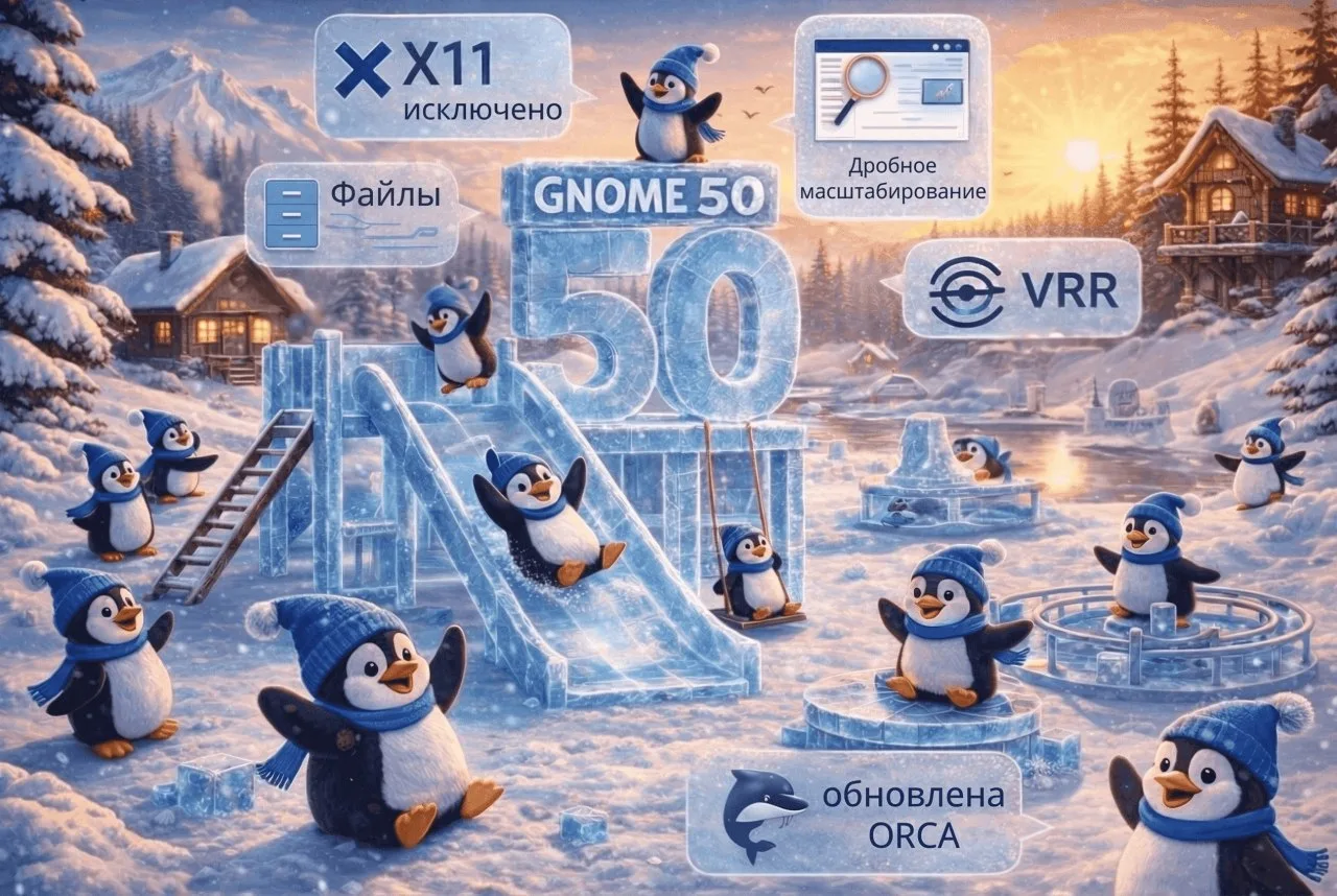 GNOME 50 уже с нами!