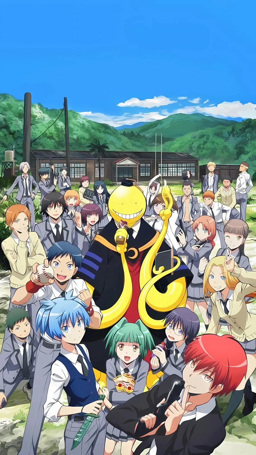 Аниме стикеры Класс убийц / Assassination Classroom / Ansatsu Kyoushitsu / Коро-сэнсэй ...